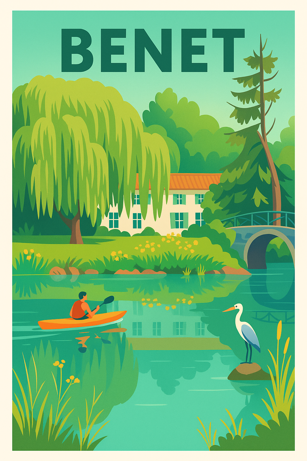 Affiche de Benet - Escapade paisible au cœur de la nature