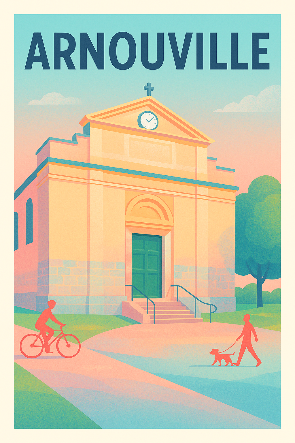 Affiche de Arnouville - Charme et sérénité au cœur de la ville