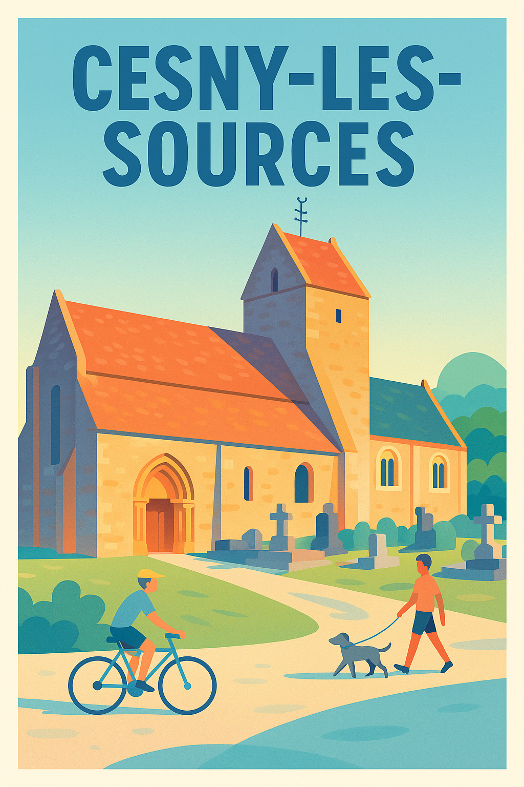 Affiche de Cesny-les-Sources - Charme et sérénité normande