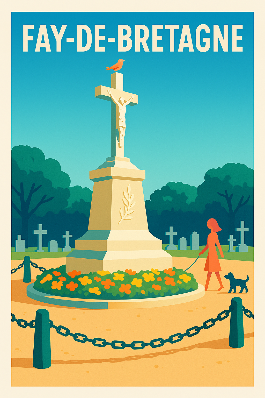 Affiche de Fay-de-Bretagne - Sérénité et patrimoine au cœur de la nature