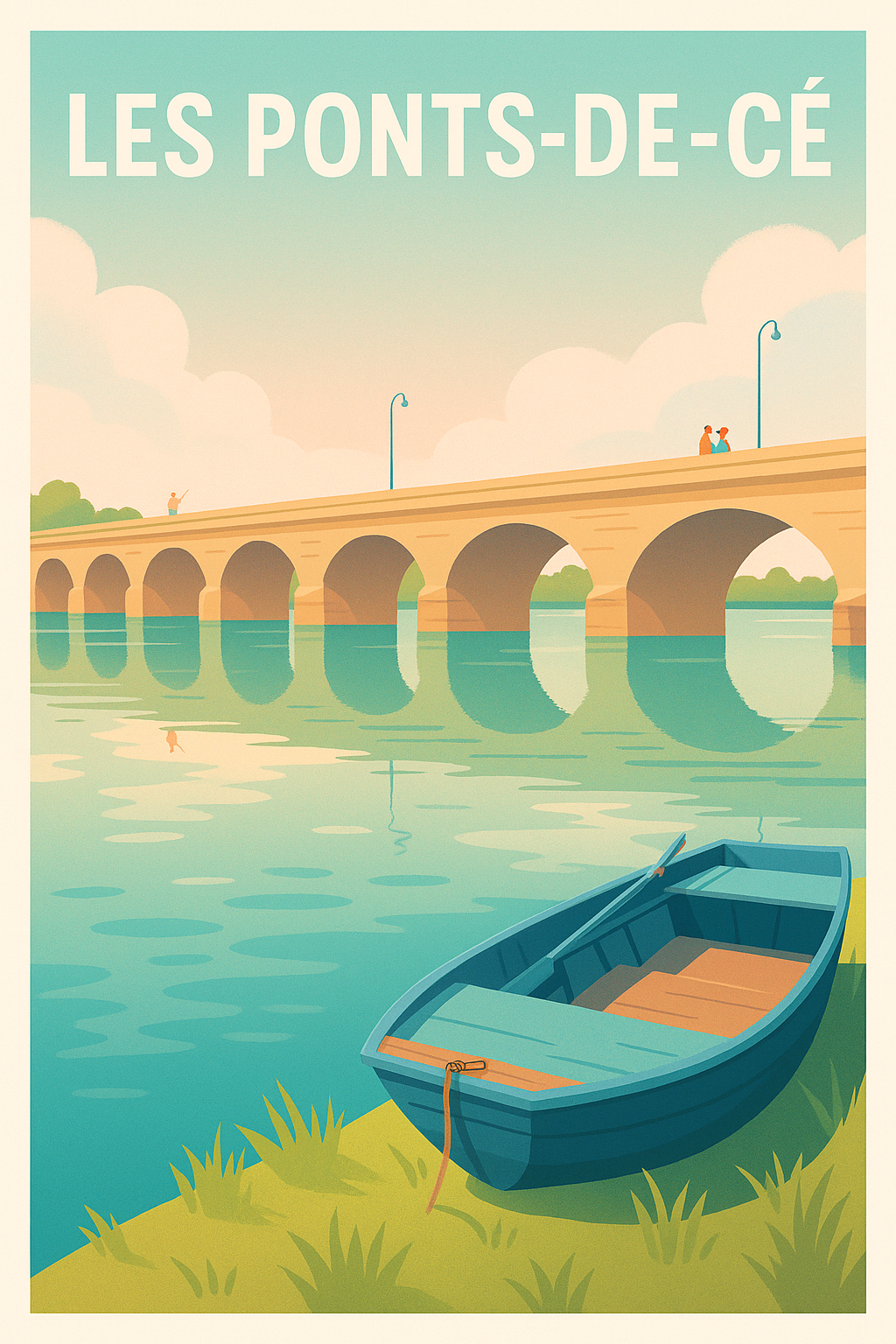 Affiche de Les Ponts-de-Cé - Sérénité au fil de l'eau