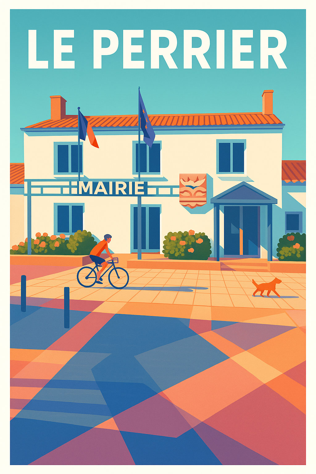 Affiche de Le Perrier - Charme paisible et authenticité locale