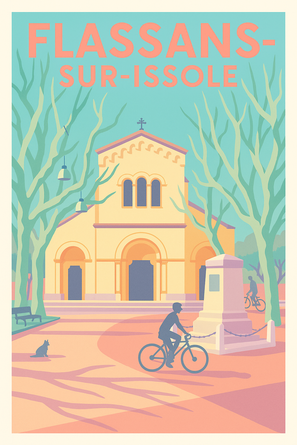 Affiche de Flassans-sur-Issole - Charme et Sérénité Provençale