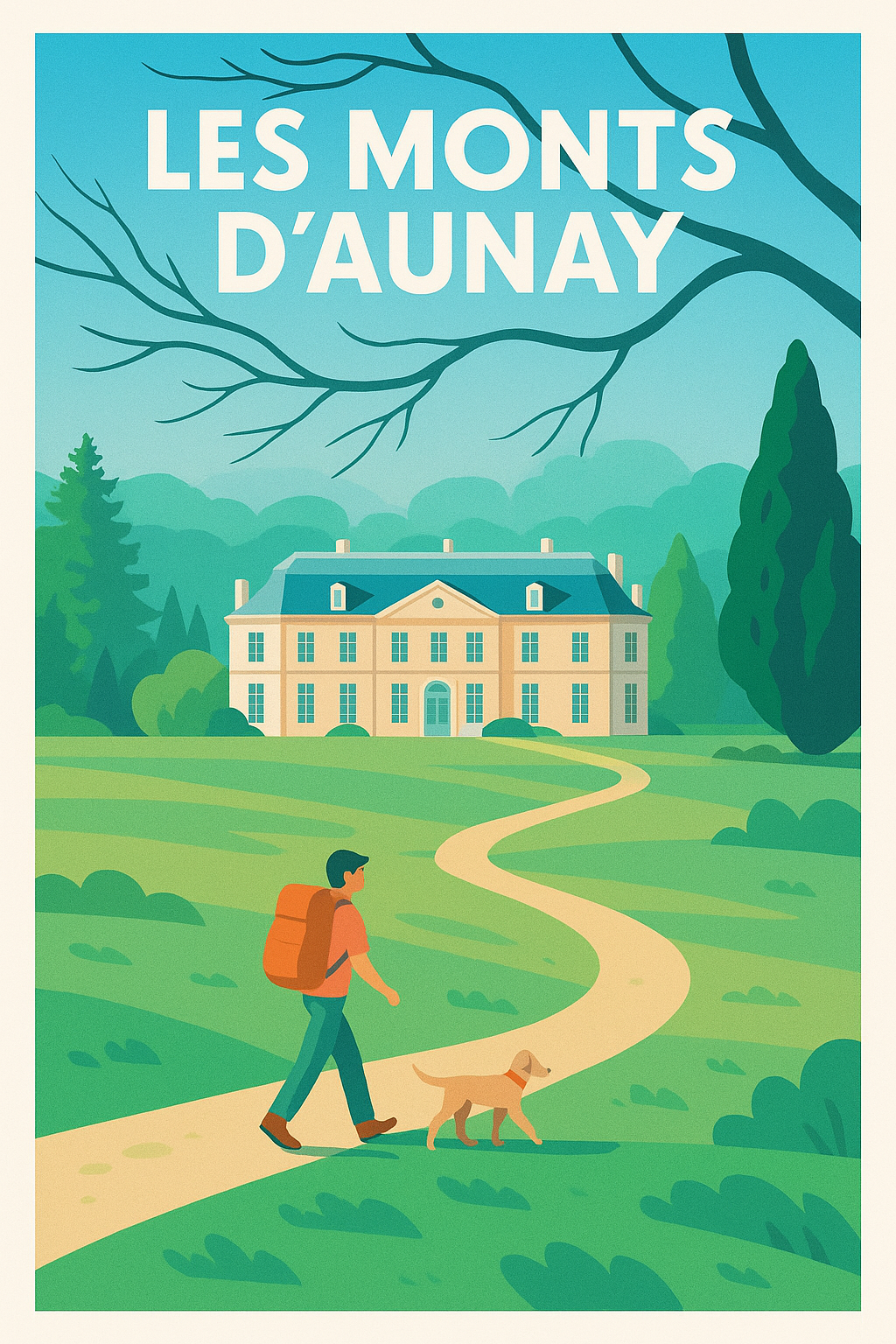 Affiche de Les Monts d'Aunay - Invitation à la balade bucolique