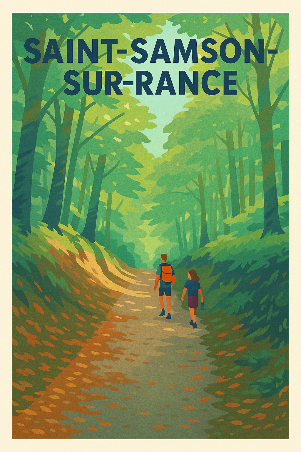 Affiche de Saint-Samson-sur-Rance - L'évasion nature à portée de main