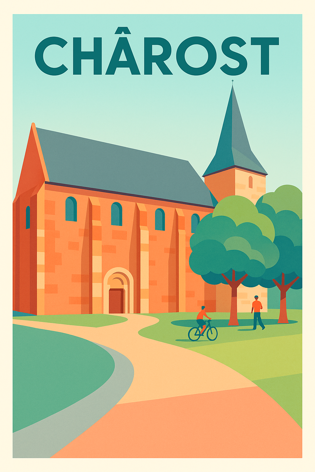 Affiche de Chârost - Charme et sérénité au cœur du patrimoine