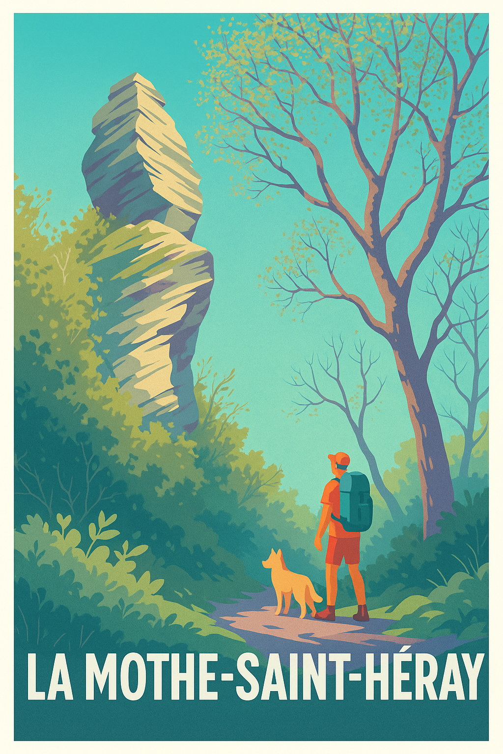 Affiche de La Mothe-Saint-Héray - Évasion Nature et Randonnée