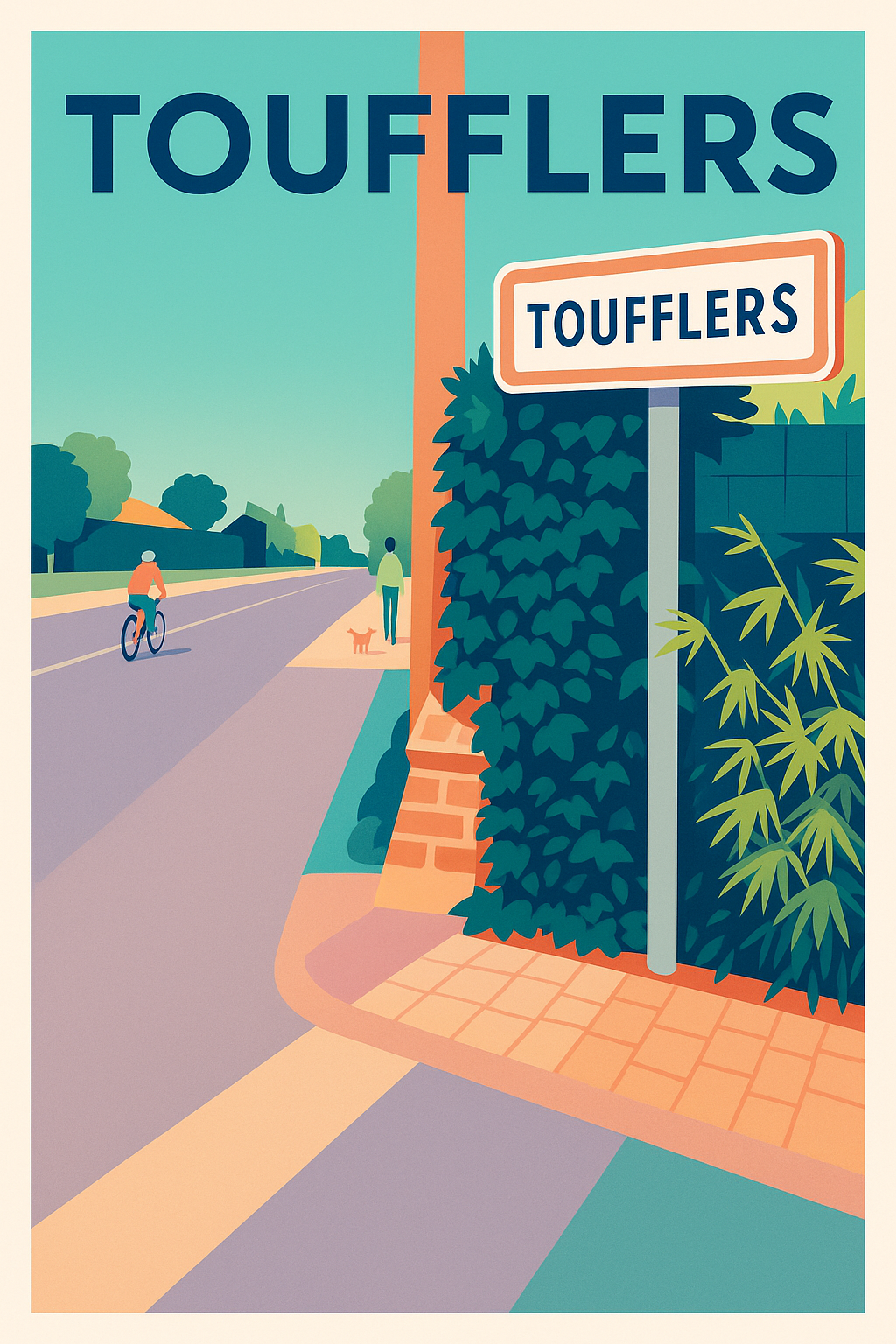 Affiche de Toufflers - Douceur de vie et nature au quotidien
