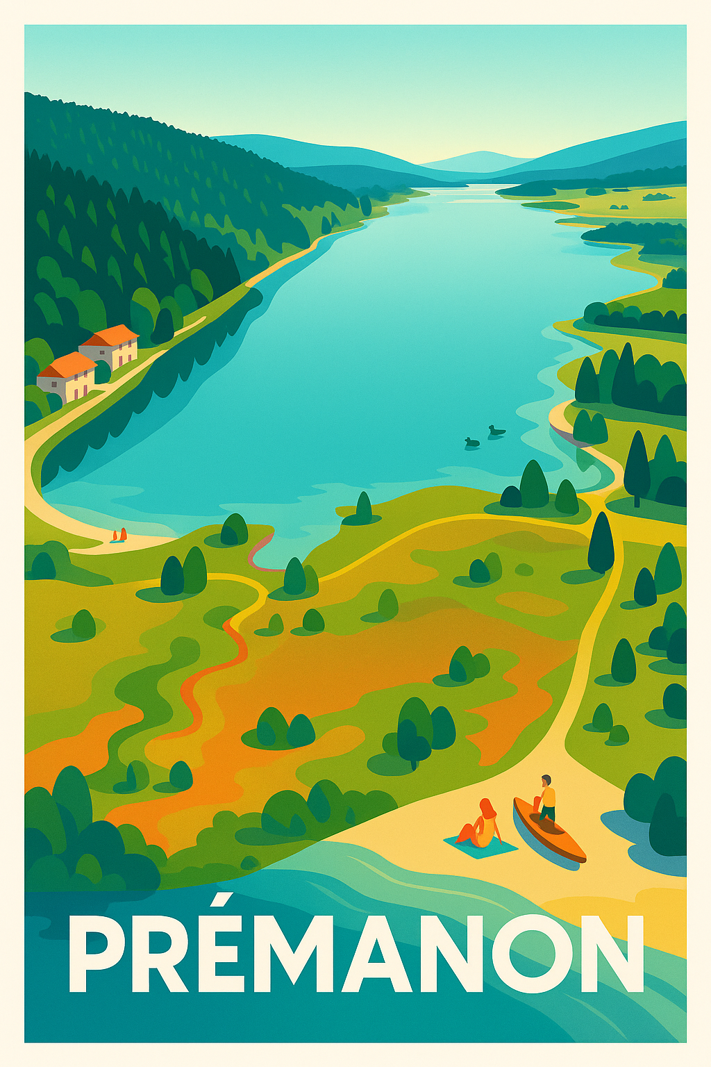 Affiche de Prémanon - Évasion Nature et Sérénité