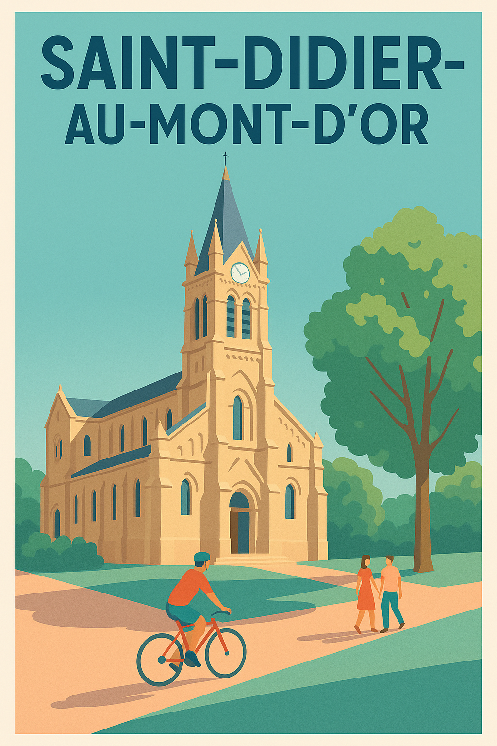 Affiche de Saint-Didier-au-Mont-d'Or - Charme et quiétude au cœur du Mont d'Or