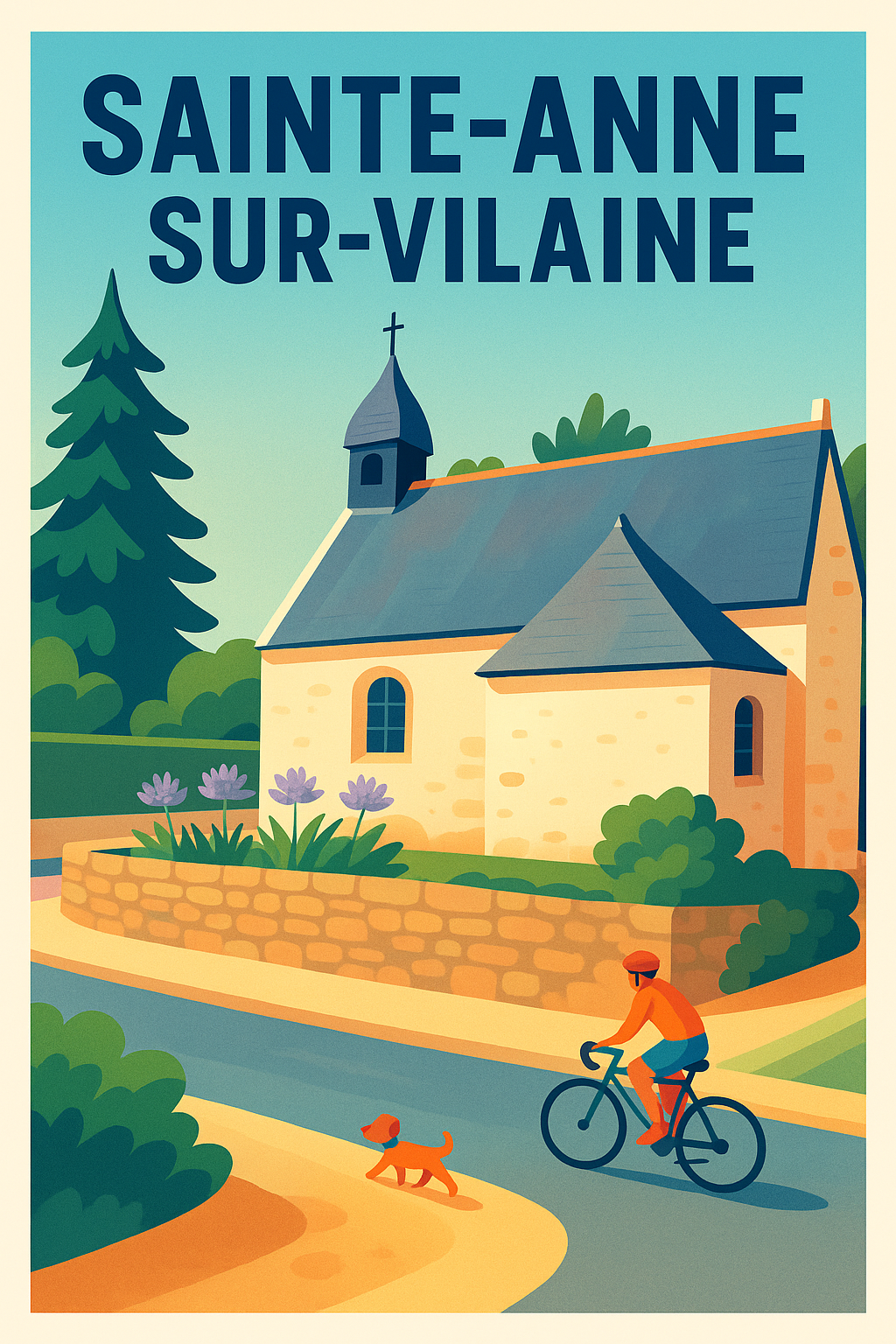 Affiche de Sainte-Anne-sur-Vilaine - Charme bucolique et douceur de vivre