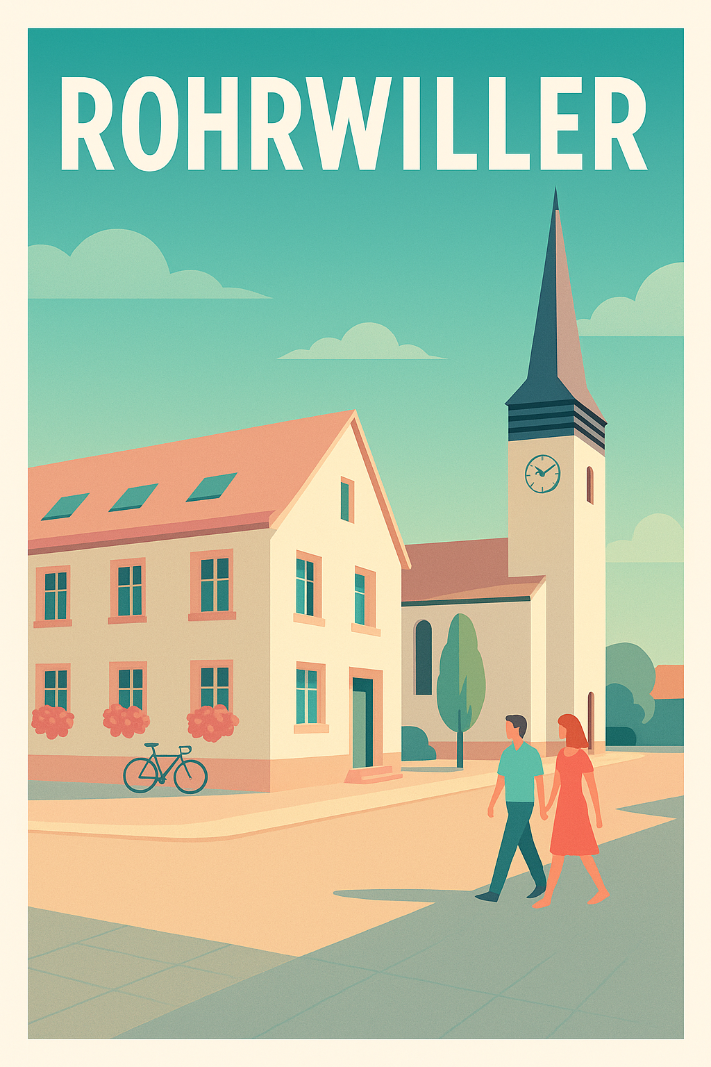 Affiche de Rohrwiller - Charme et sérénité au cœur du village