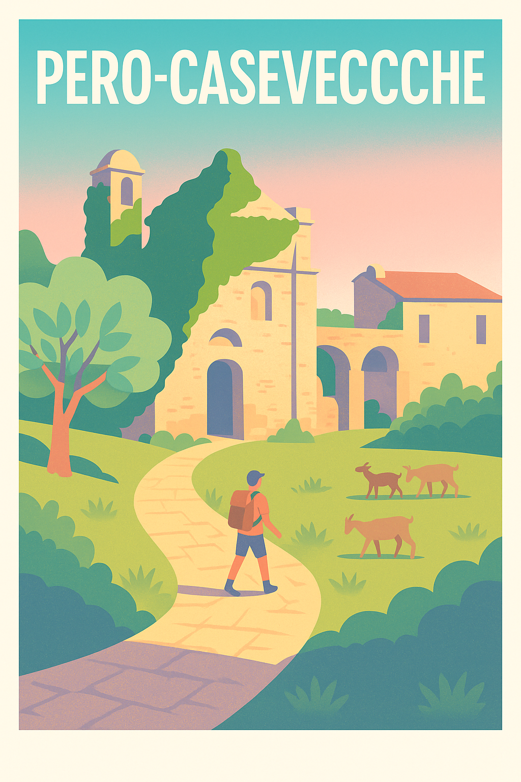 Affiche de Pero-Casevecchie - L'Escapade Nature et Patrimoine