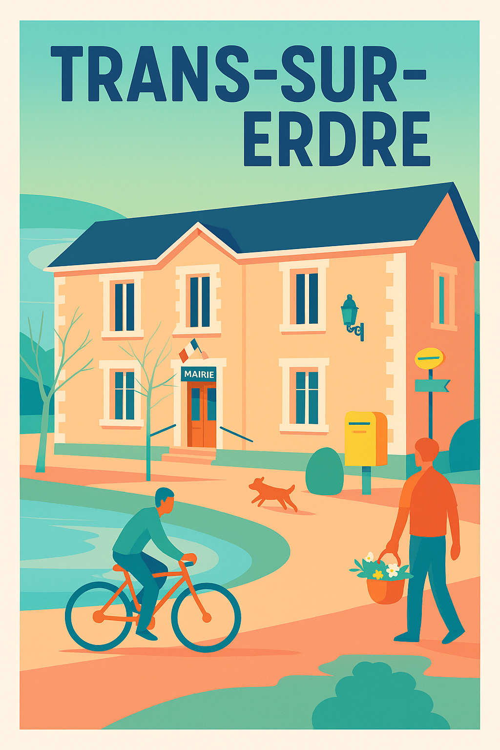Affiche de Trans-sur-Erdre - Charme tranquille au cœur de la vie locale