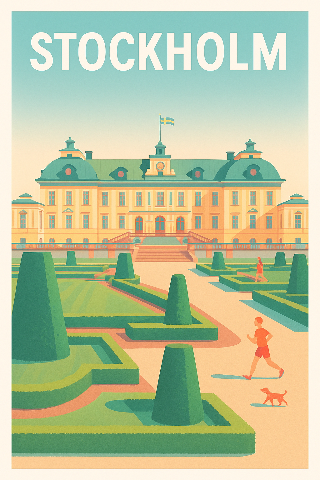Affiche de Stockholm - L'élégance paisible de la capitale suédoise