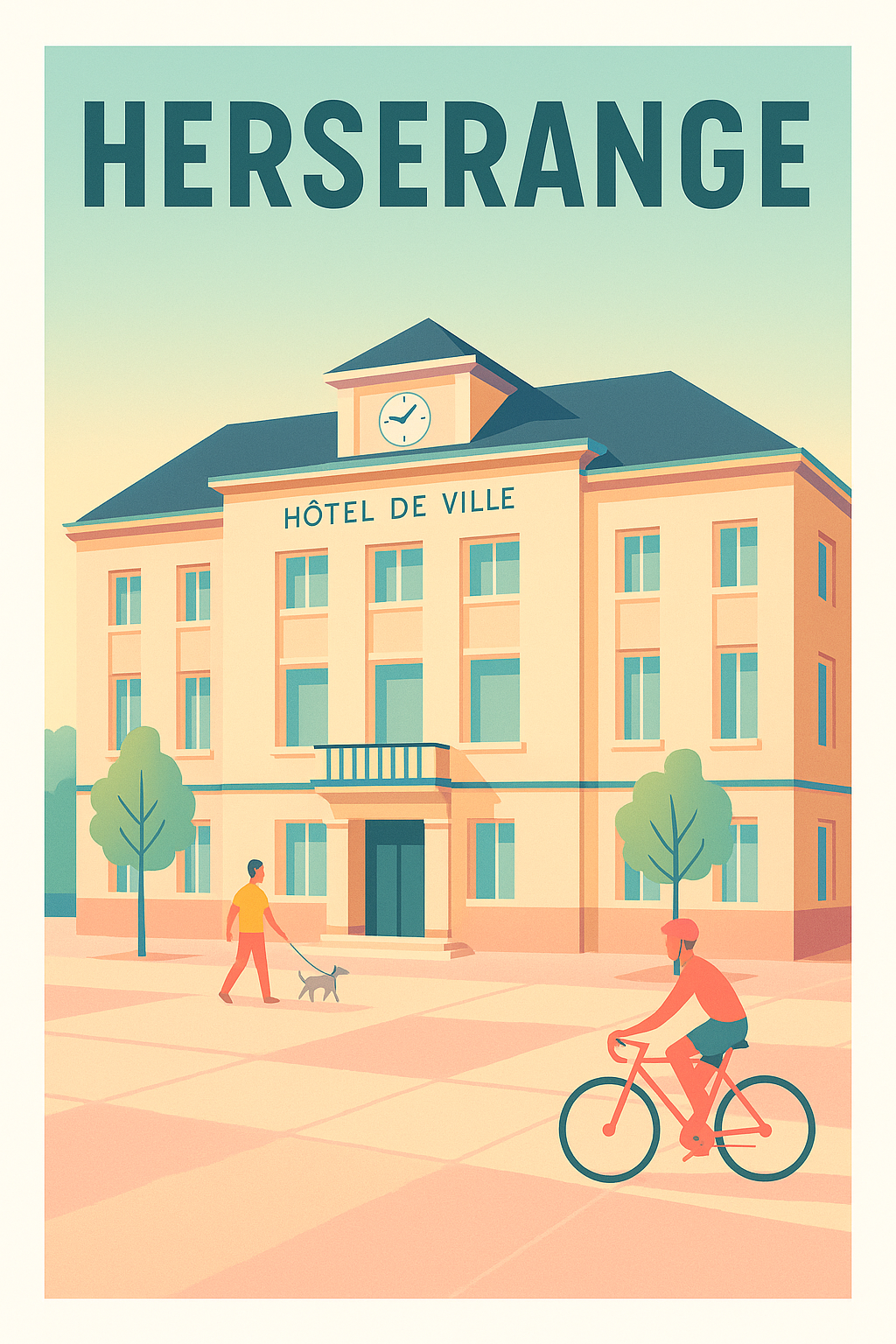 Affiche de Herserange - Charme et douceur urbaine
