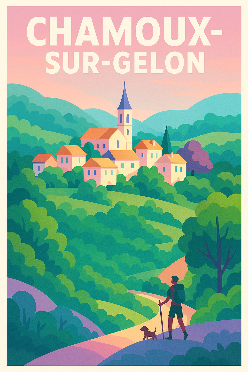 Affiche de Chamoux-sur-Gelon - L'escapade nature au cœur des Alpes