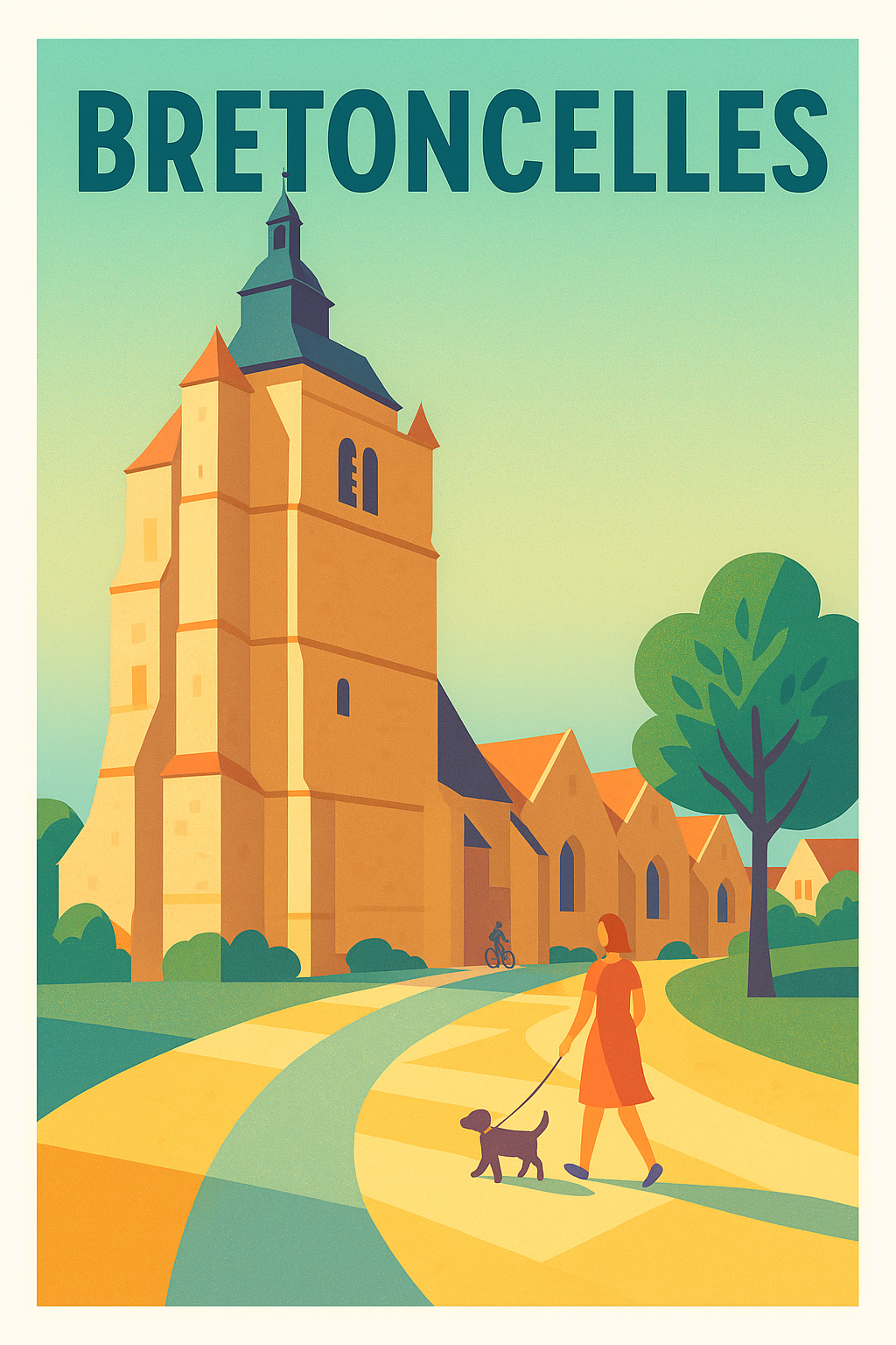Affiche de Bretoncelles - Charme et sérénité au cœur de la campagne