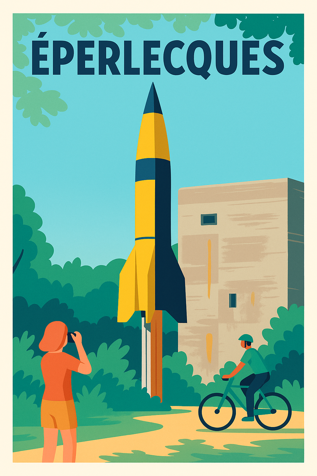 Affiche de Éperlecques - L'histoire aérienne à portée de vue