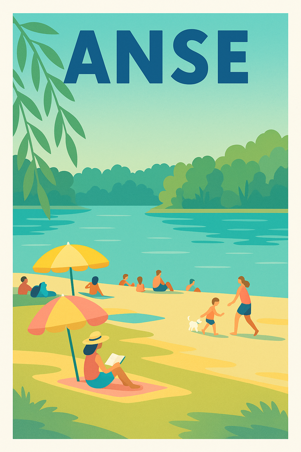 Affiche de Anse - Escapade détente au bord de l'eau