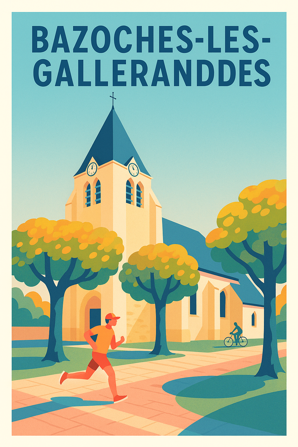 Affiche de Bazoches-les-Gallerandes - Ambiance dynamique et sérénité locale