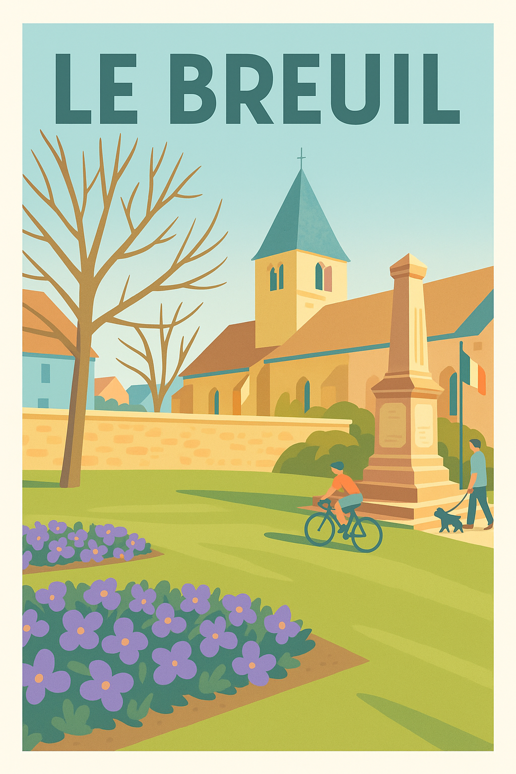 Affiche de Le Breuil - Charme paisible au cœur du village