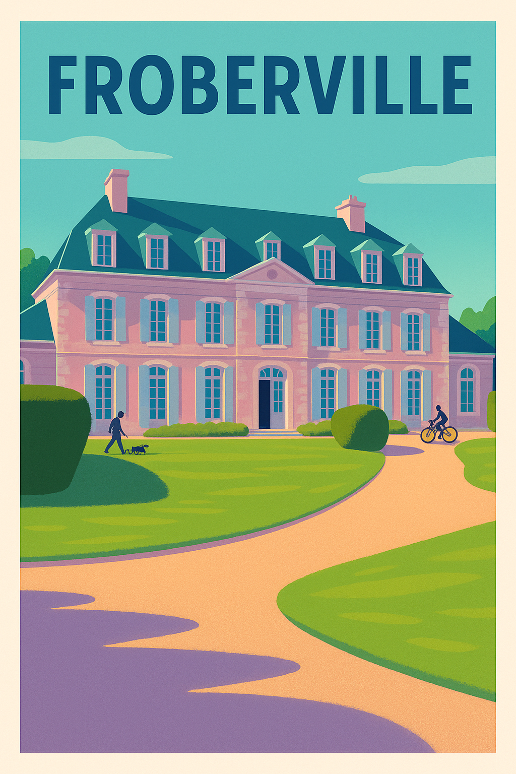 Affiche de Froberville - Élégance et charme à la campagne