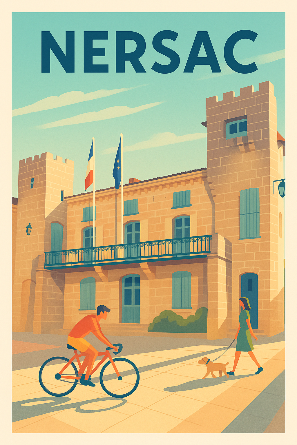 Affiche de Nersac - Ambiance paisible et authentique
