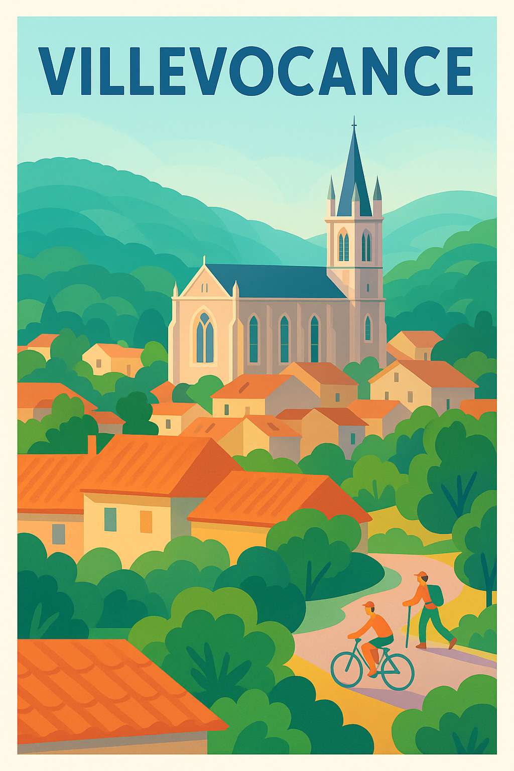 Affiche de Villevocance - Évasion bucolique au cœur de la nature
