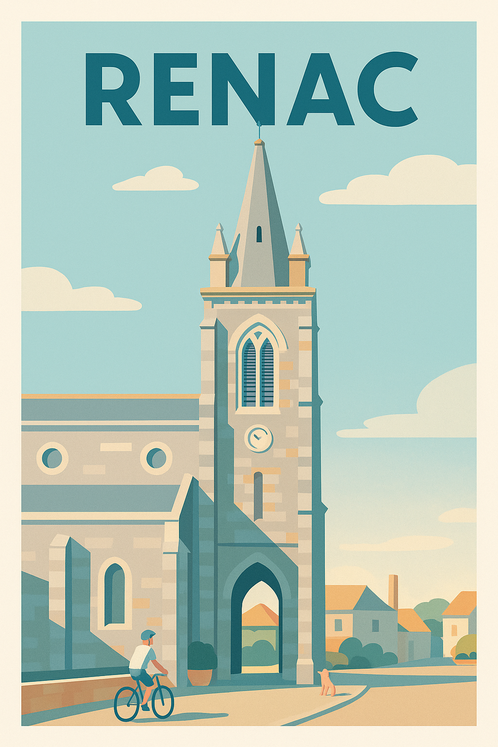 Affiche de Renac - Charme et sérénité au cœur de la Bretagne