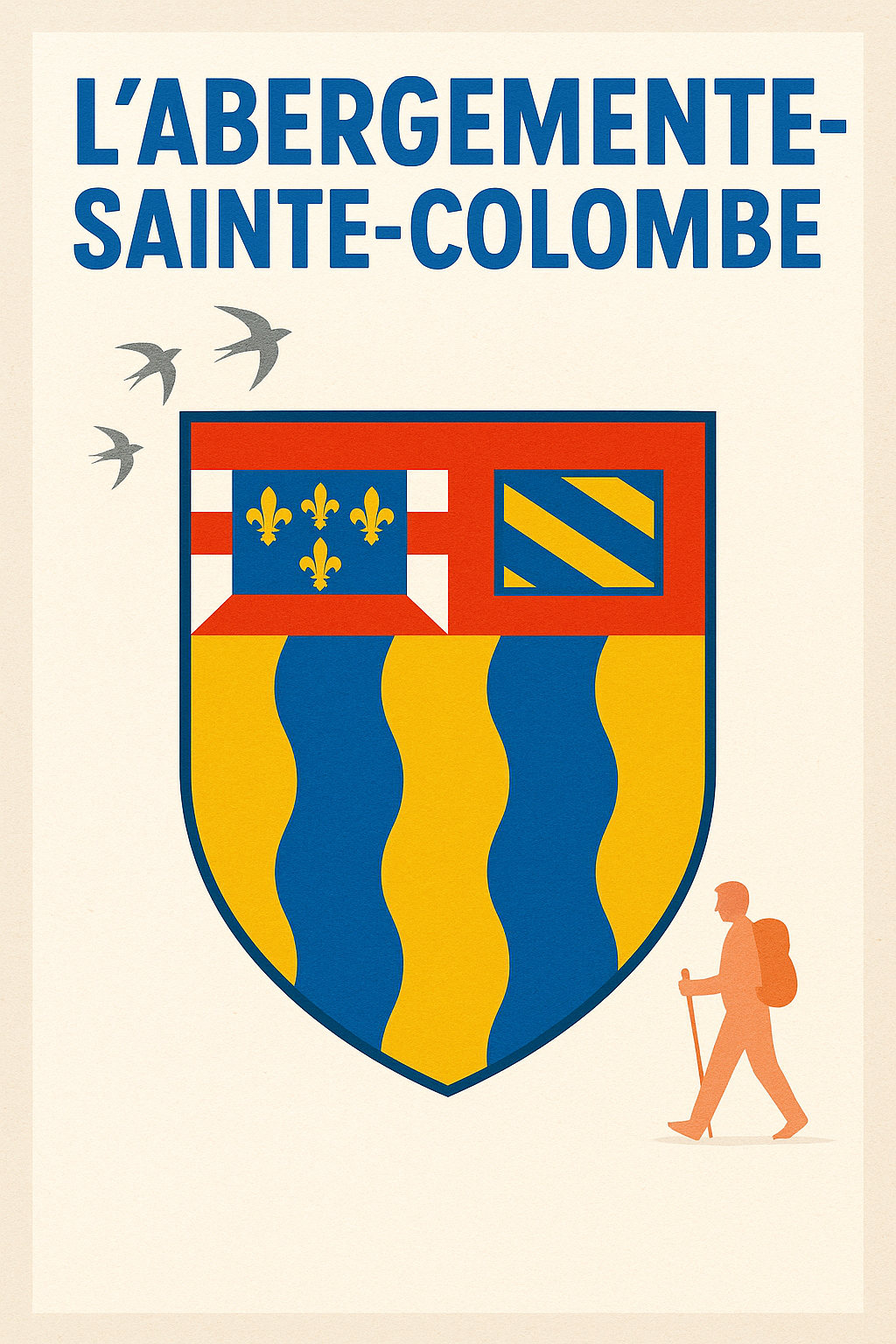 Affiche de L'Abergement-Sainte-Colombe - L'emblème au cœur de la randonnée