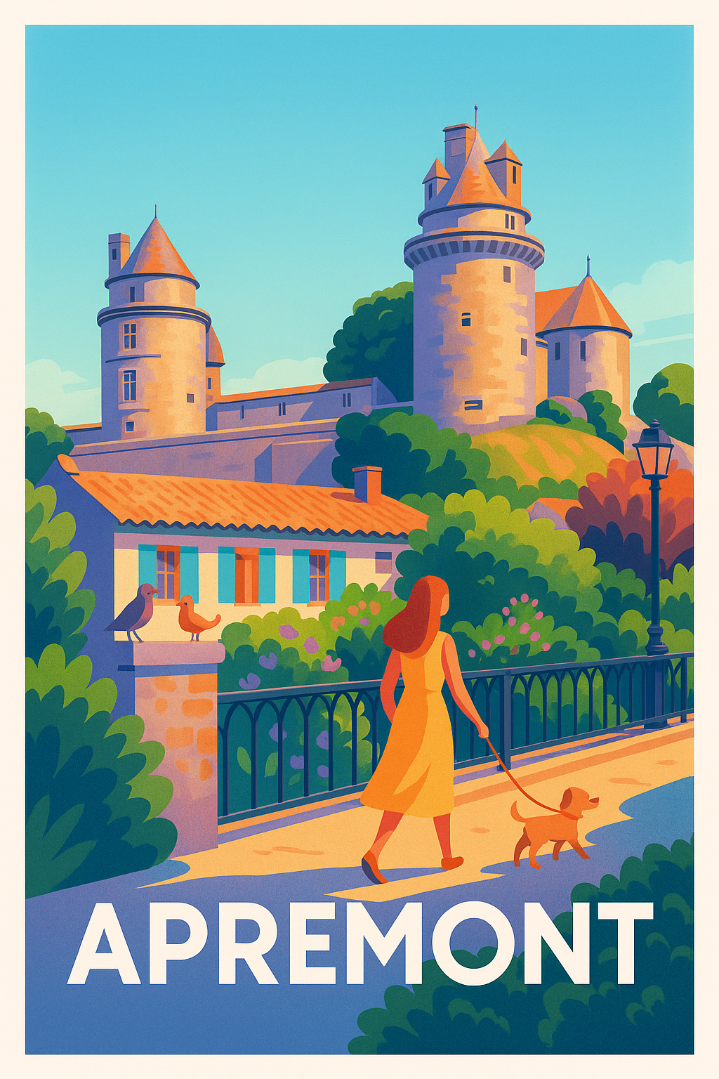 Affiche de Apremont - Flânerie au cœur du patrimoine