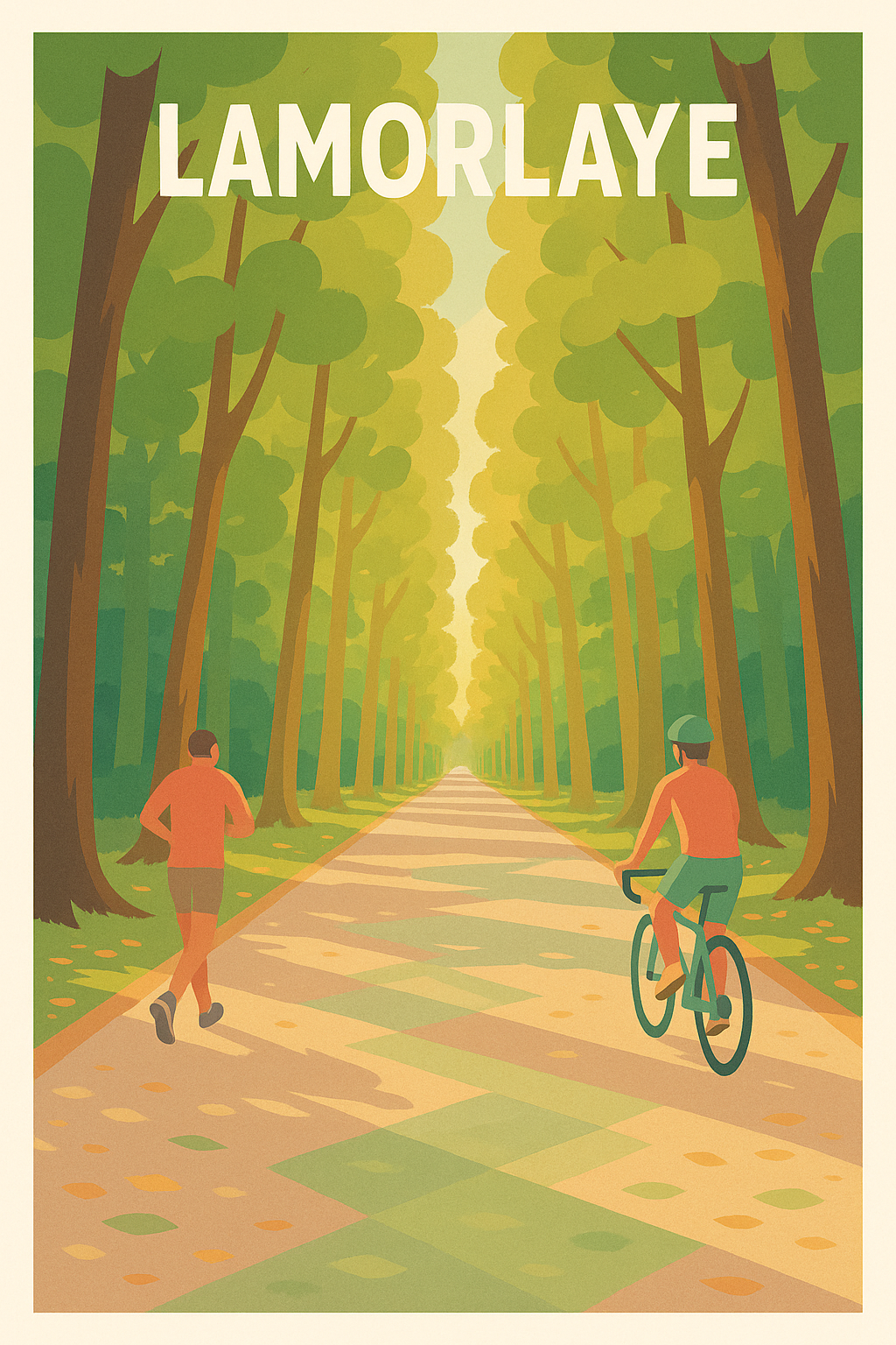 Affiche de Lamorlaye - L'évasion verte en pleine nature