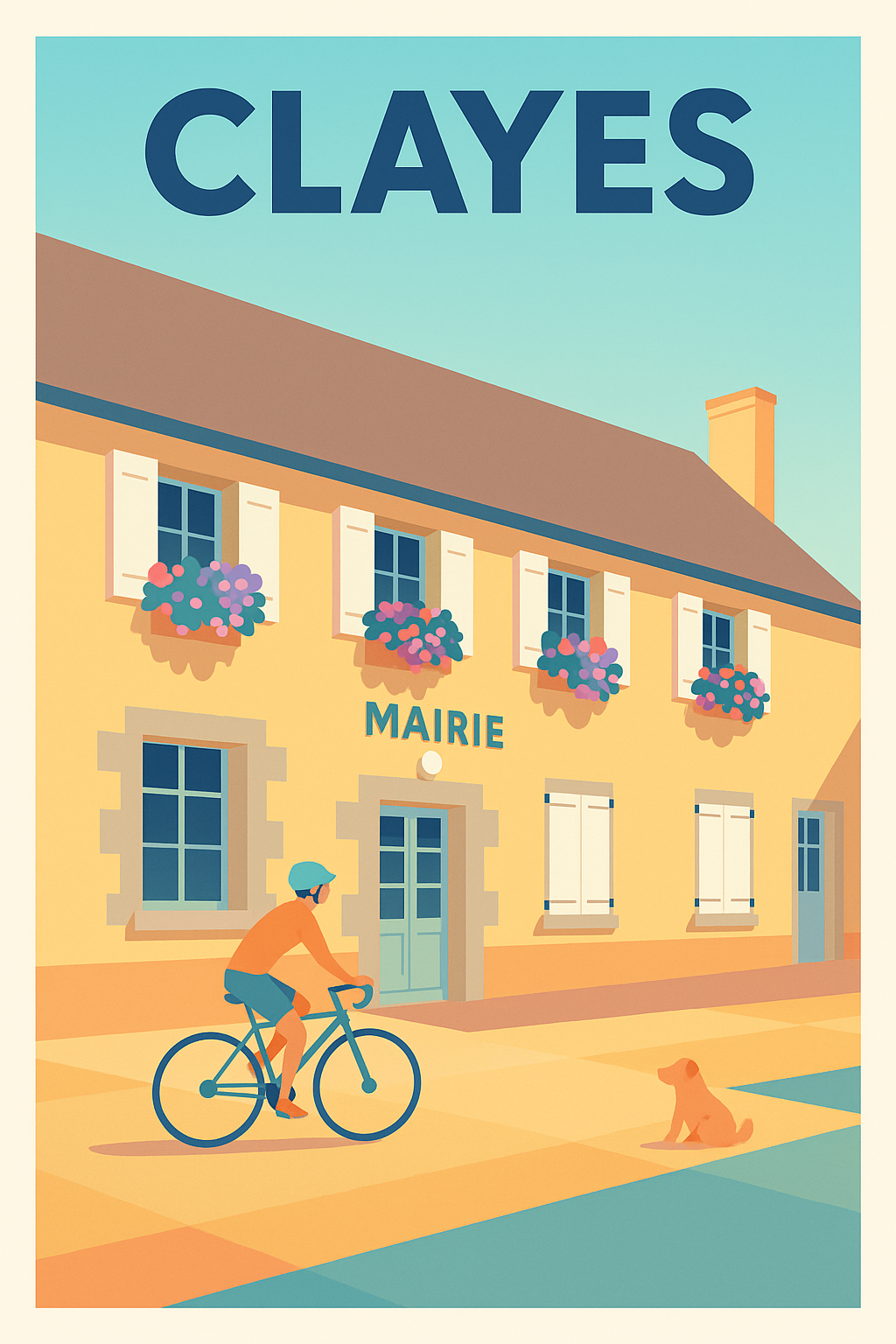 Affiche de Clayes - Douceur et charme villageois