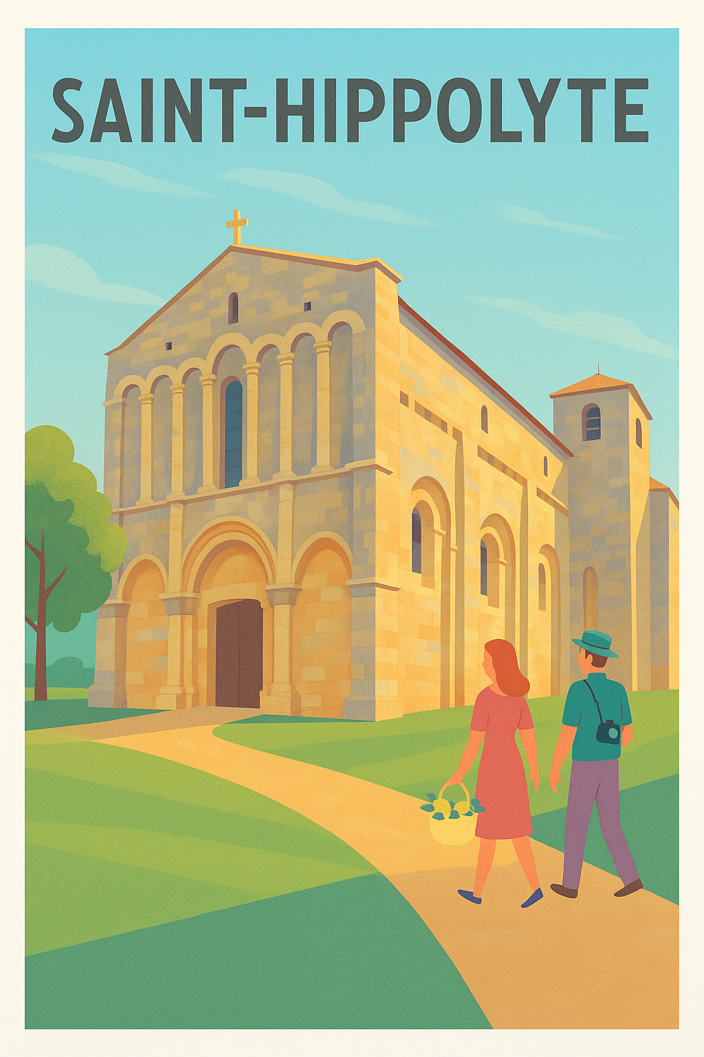 Affiche de Saint-Hippolyte - Une escapade historique incontournable