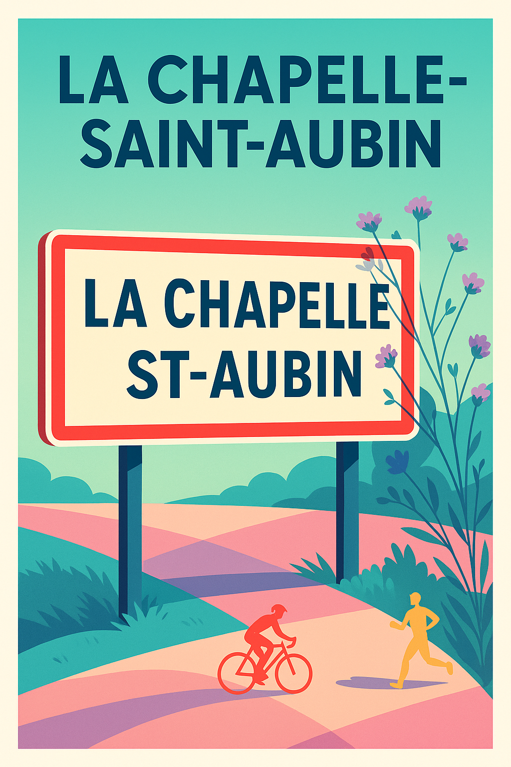 Affiche de La Chapelle-Saint-Aubin - Entre nature et dynamisme
