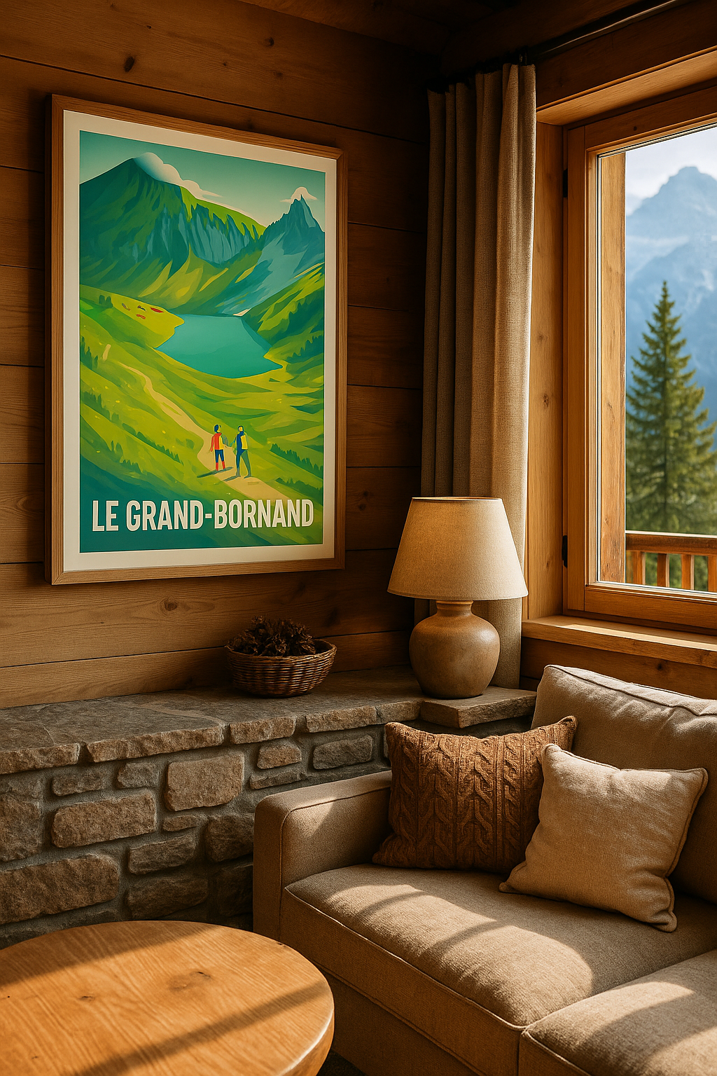 Mise en situation Affiche de Le Grand-Bornand - Évasion en pleine nature alpine