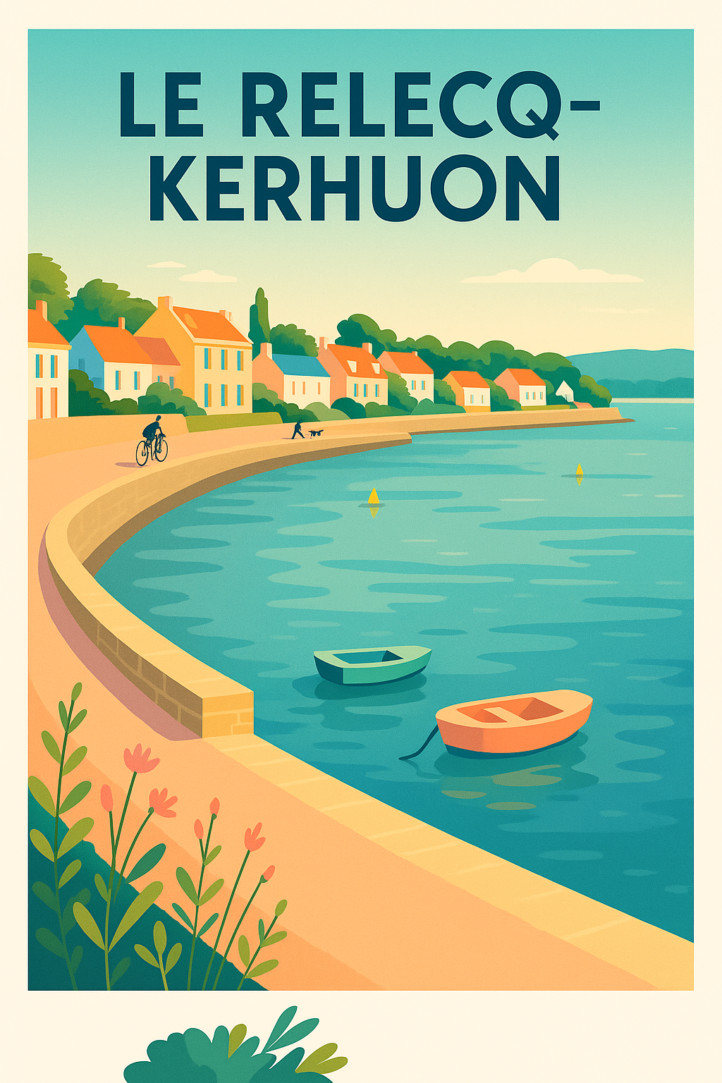 Affiche de Le Relecq-Kerhuon - Charme côtier breton