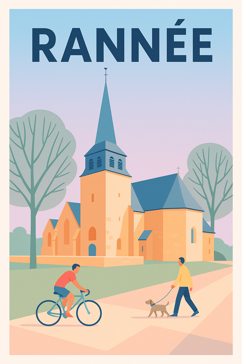 Affiche de Rannée - Douceur et Sérénité au cœur du village