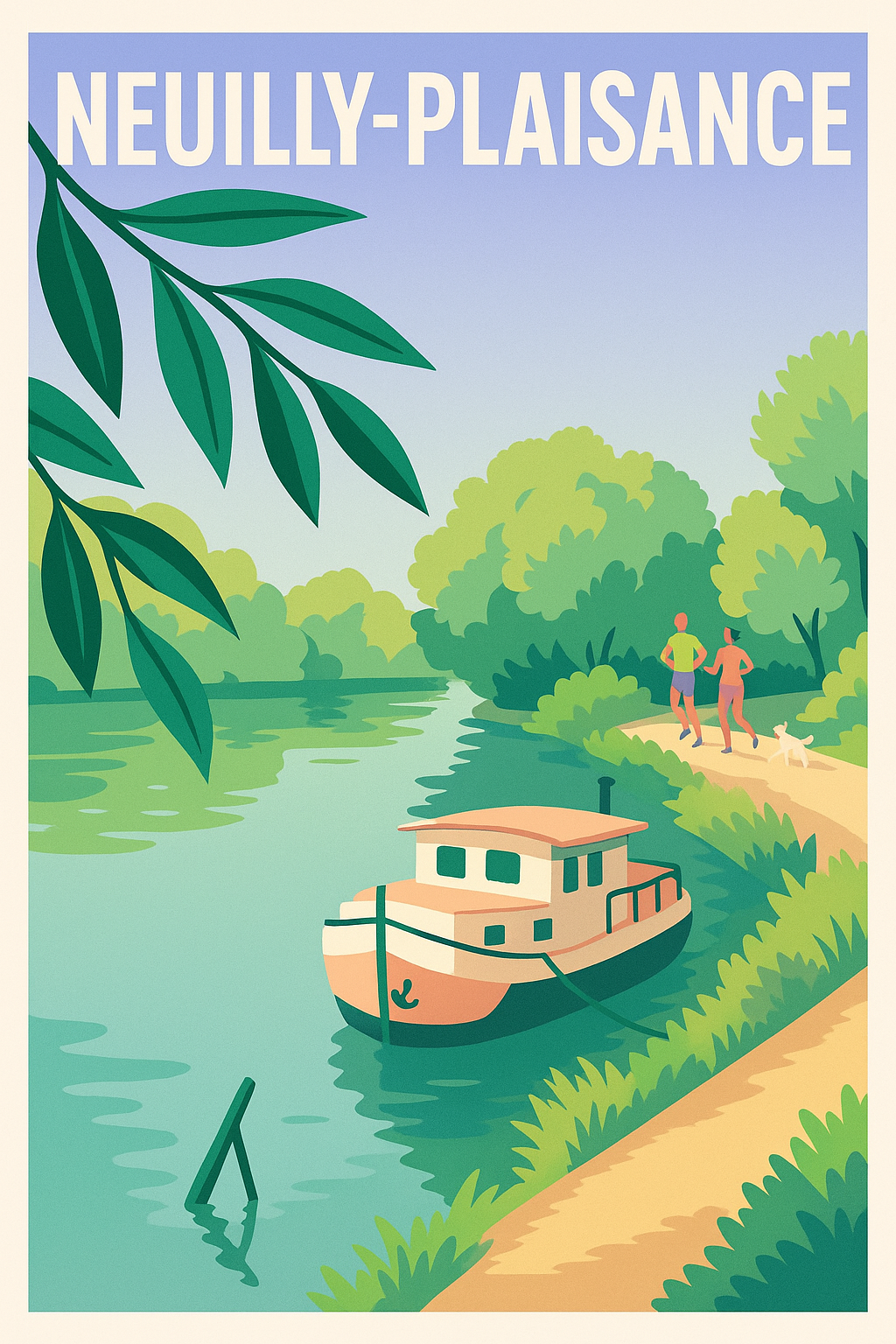 Affiche de Neuilly-Plaisance - Escapade nature au fil de l'eau