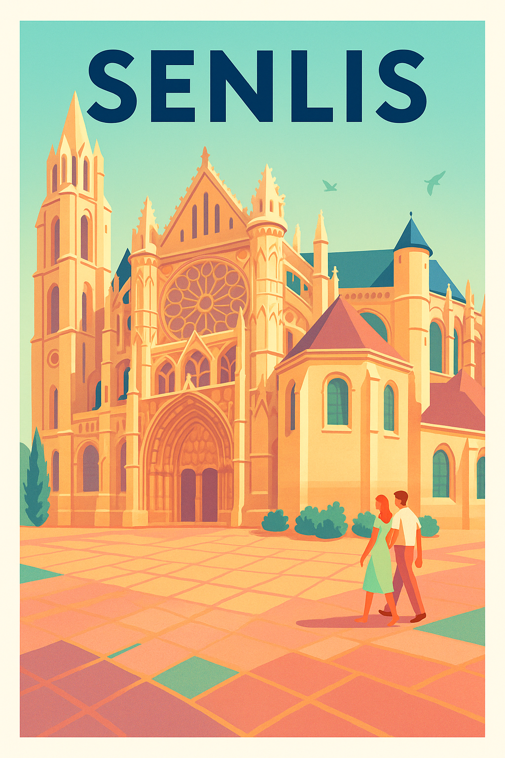 Affiche de Senlis - Balade au cœur de la cathédrale