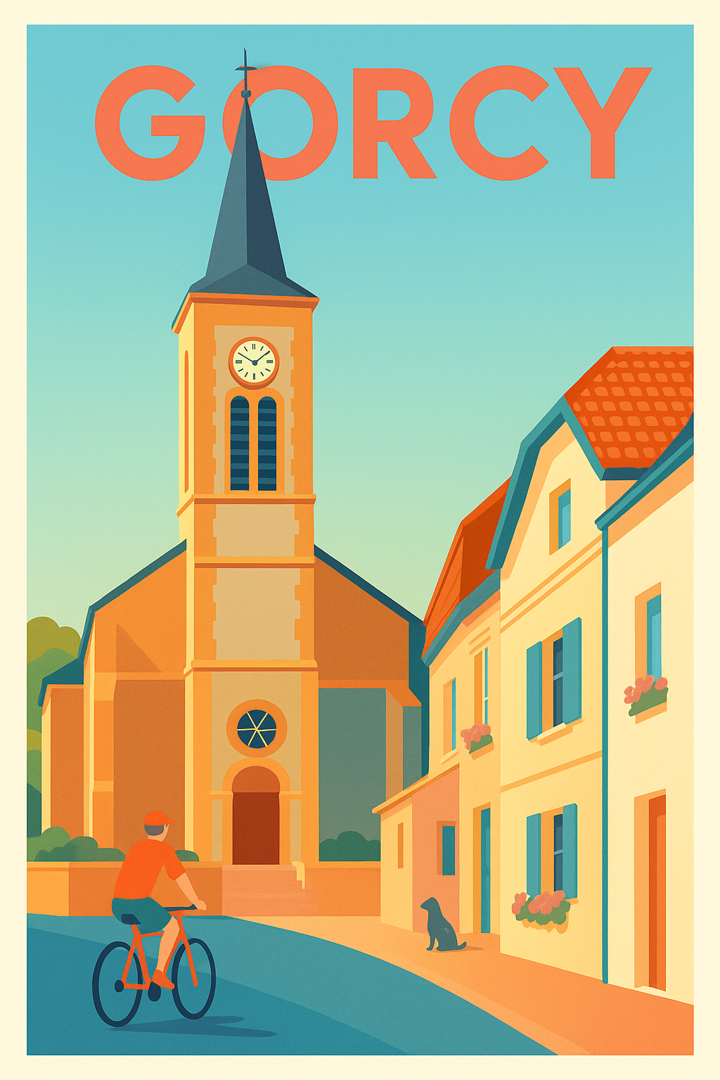 Affiche de Gorcy - Charme et Sérénité au Cœur du Village