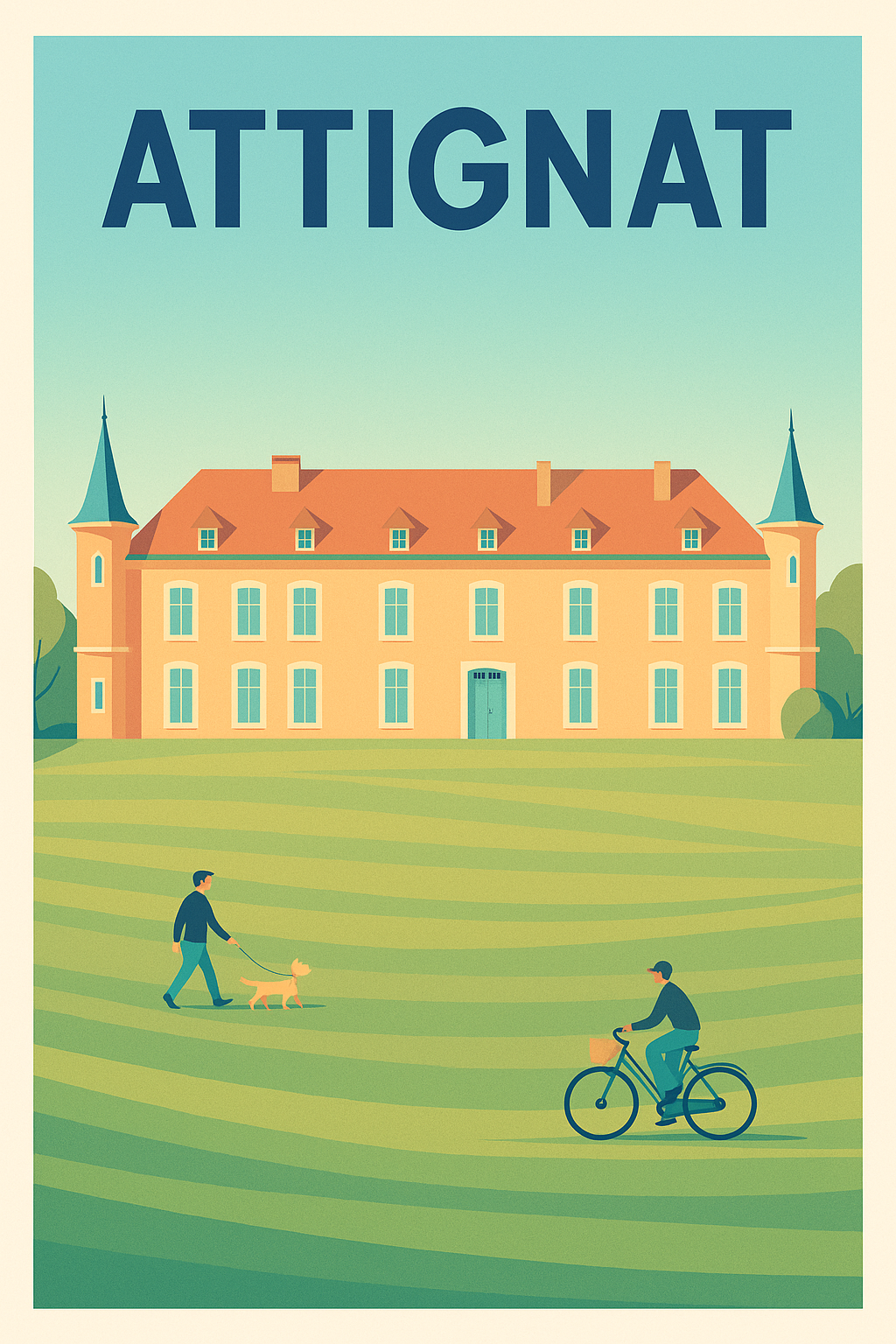 Affiche de Attignat - Sérénité au cœur du patrimoine