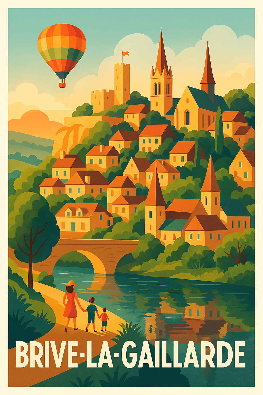 Brive-la-Gaillarde - Douceur médiévale et charme bucolique