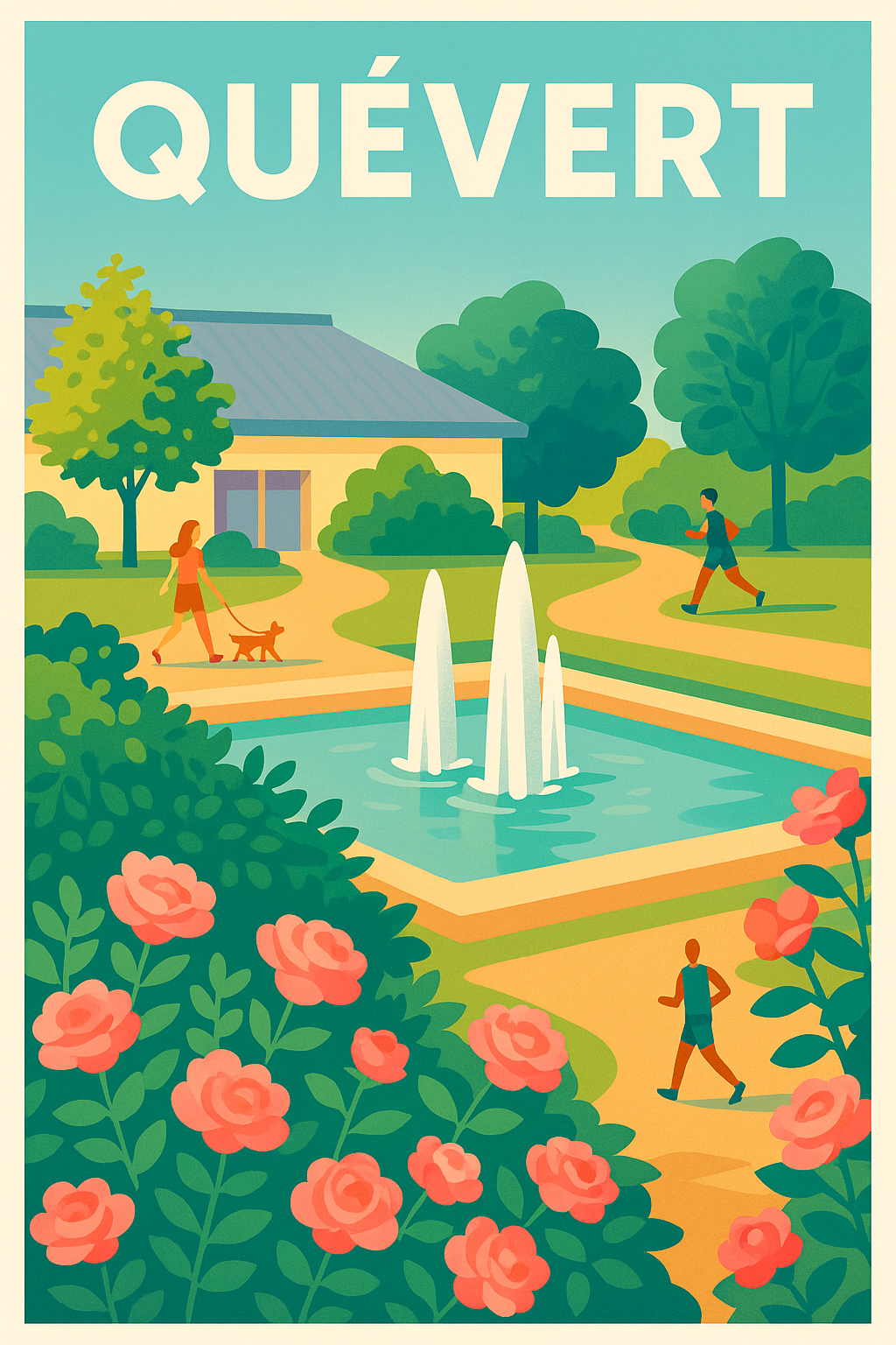 Affiche de Quévert - Charme et Sérénité au Cœur du Parc