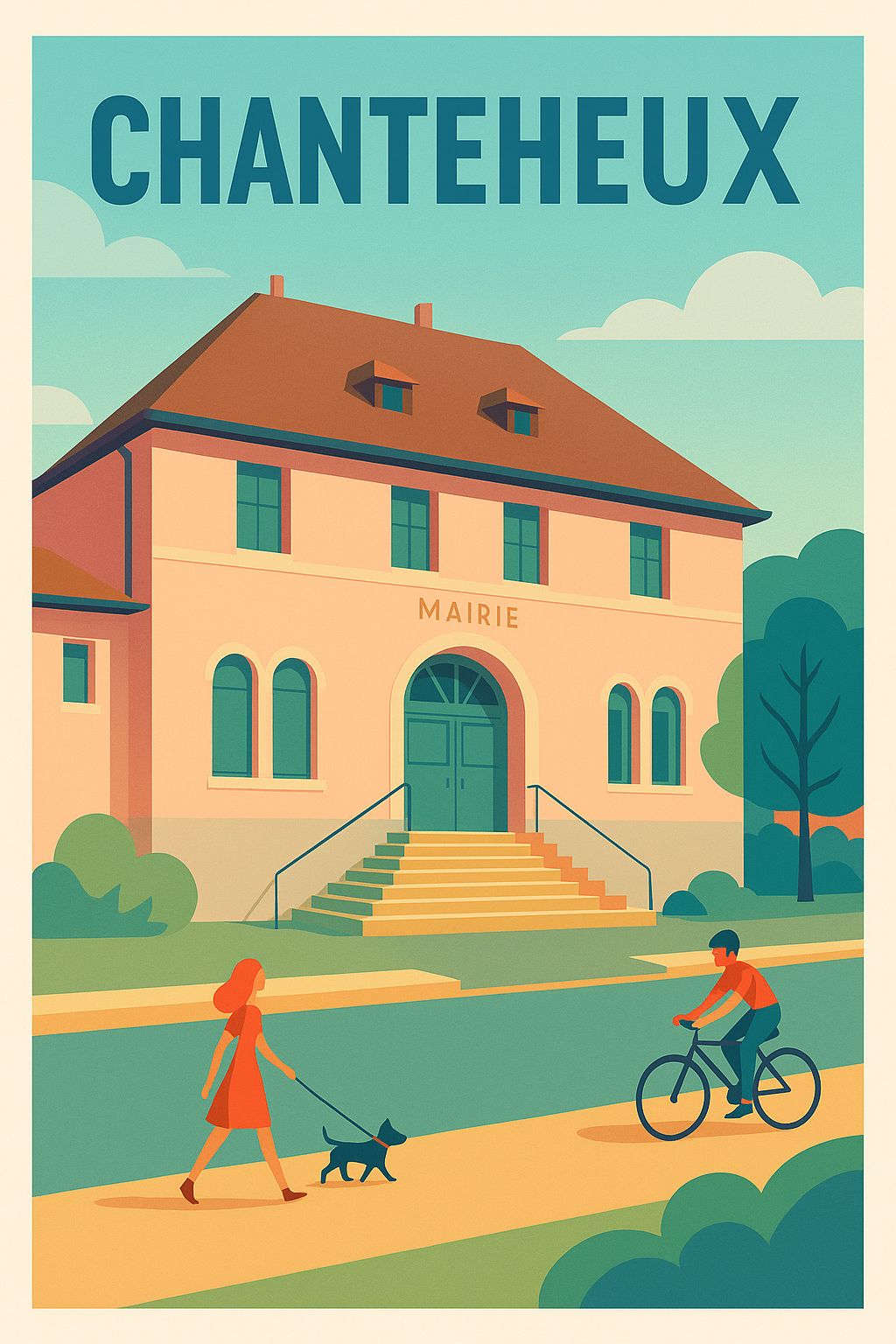 Affiche de Chanteheux - Charme paisible au cœur de la commune