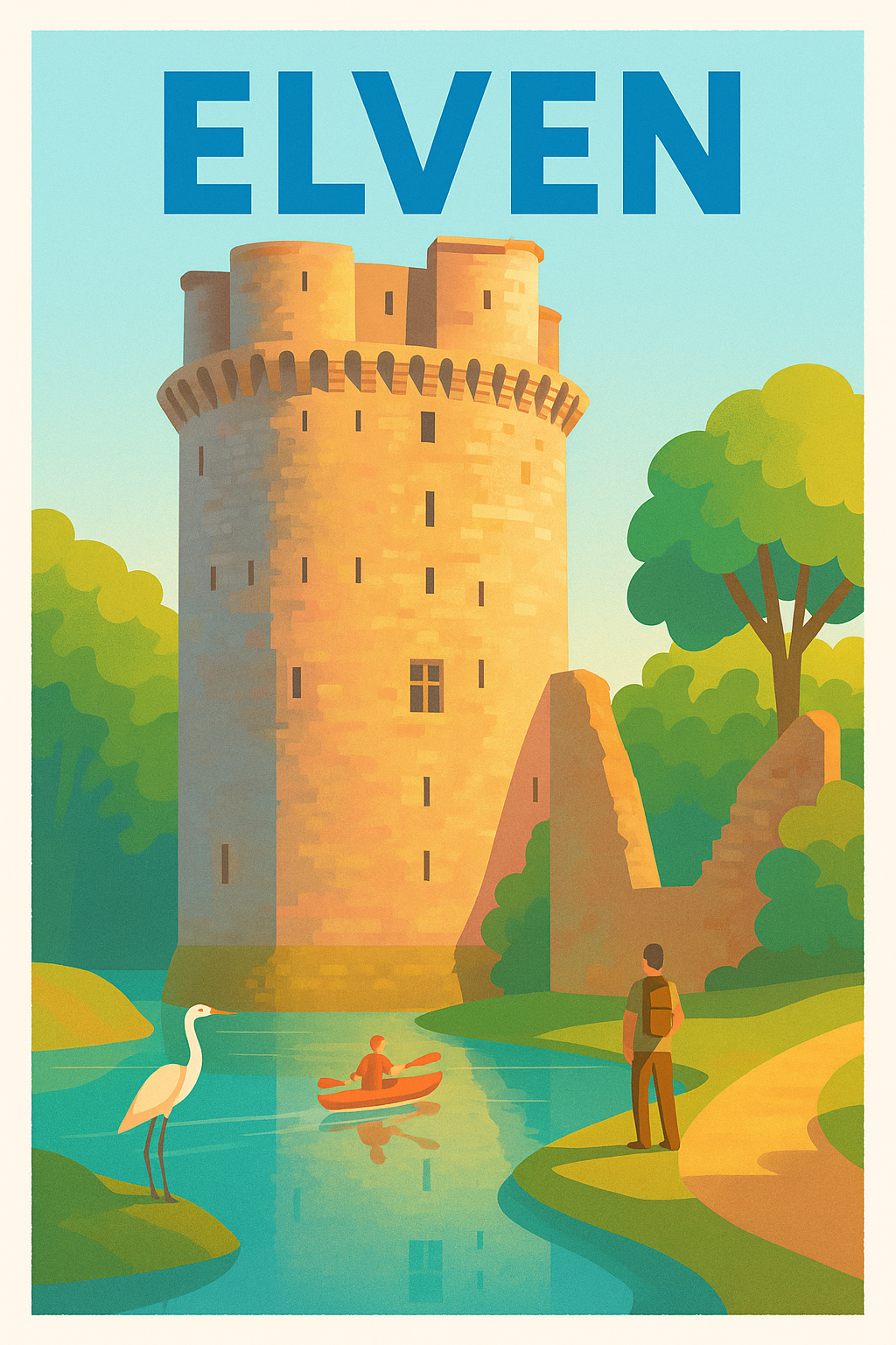 Affiche de Elven - Un voyage au cœur de l'histoire et de la nature