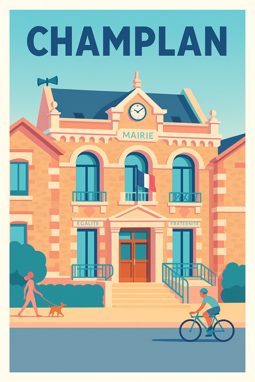 Affiche de Champlan - Charme et Sérénité au Cœur du Village