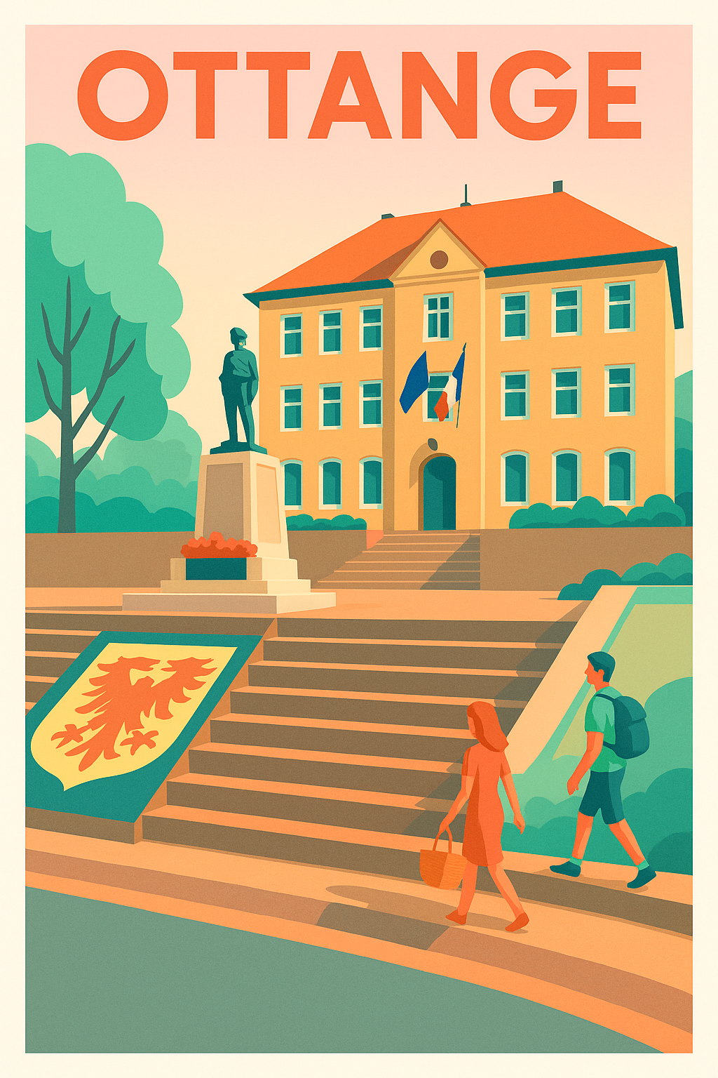 Affiche de Ottange - Charme et histoire au coeur de la Lorraine