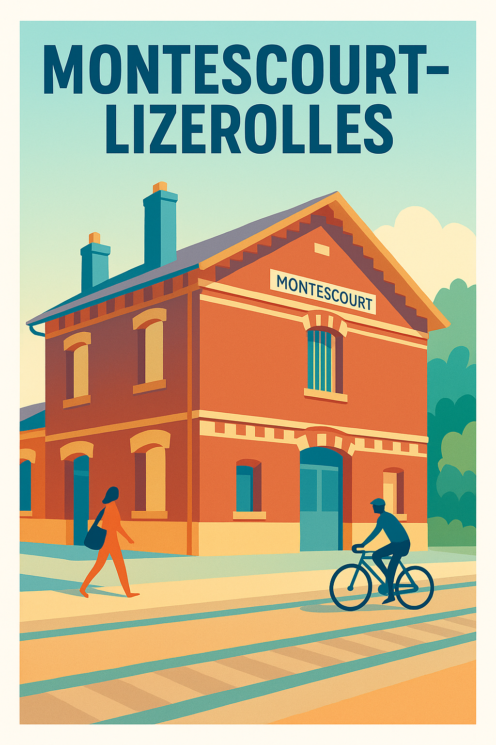 Affiche de Montescourt-Lizerolles - Charme et douceur à la gare
